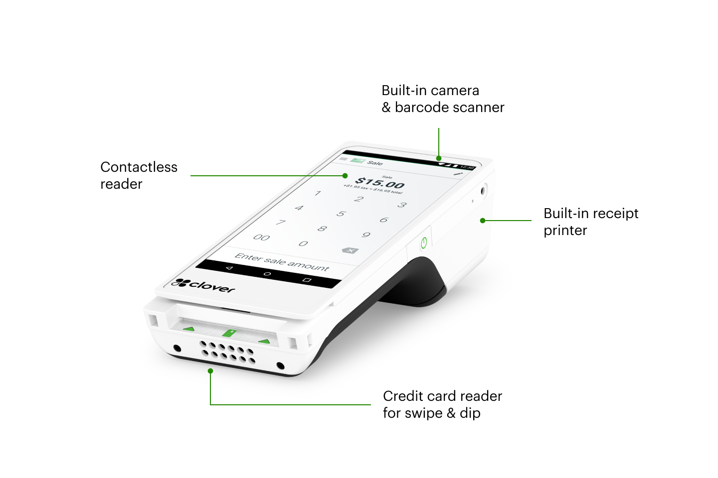 Clover Flex 3 handheld